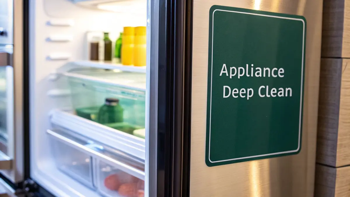 Appliance Deep Clean
