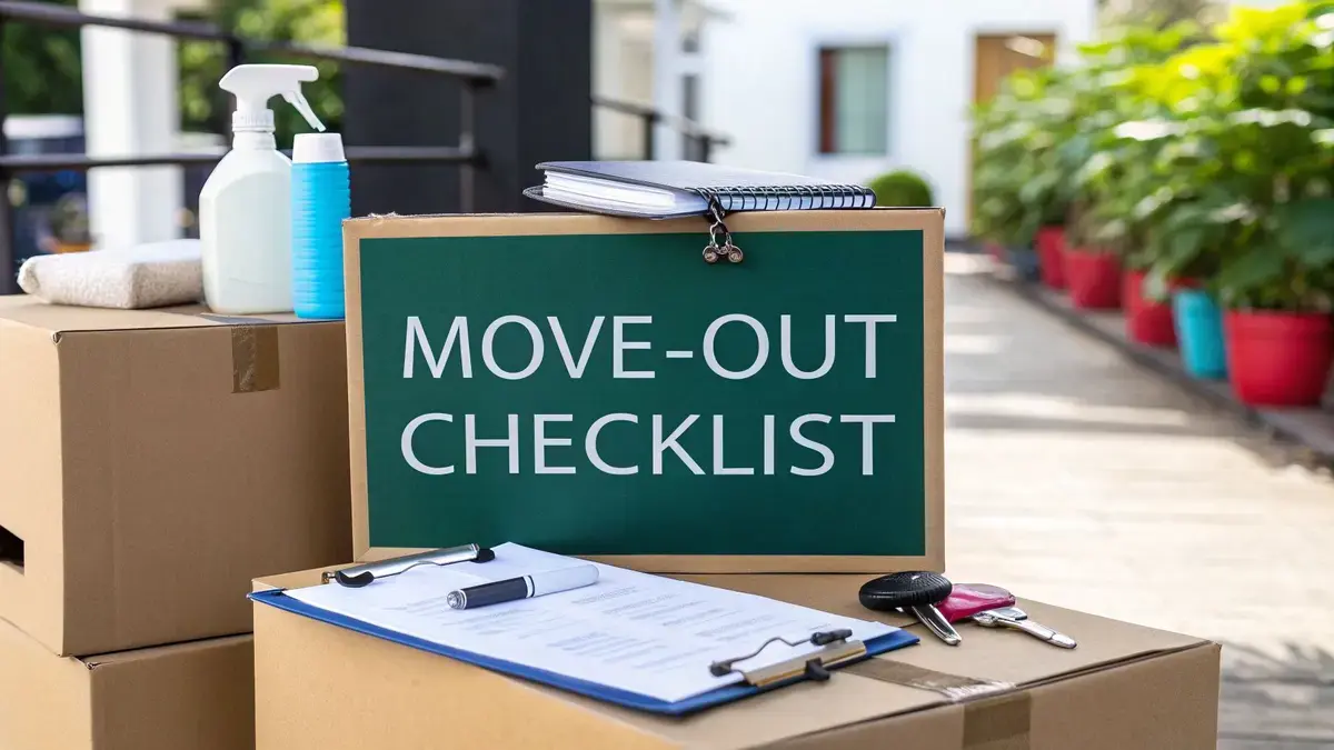 Moving Out of Rental Checklist: 8 Essential Steps for 2025