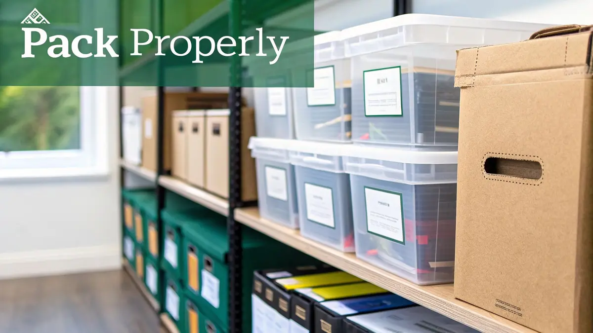 Proper Packaging and Container Selection