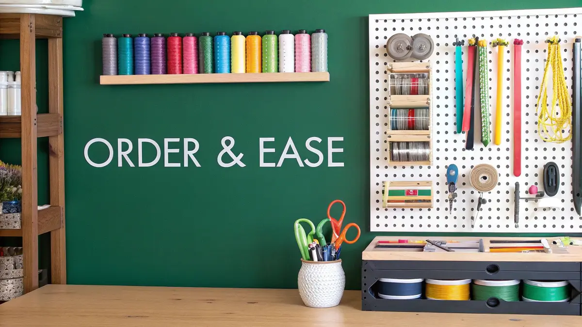 Craft Supplies Organization