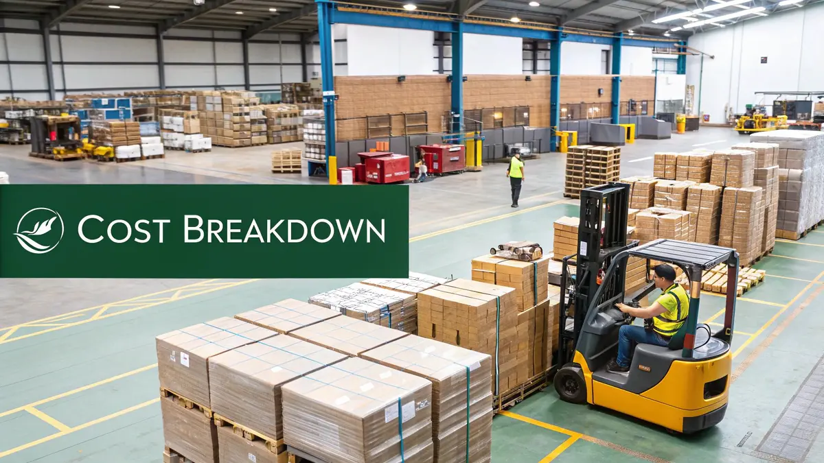 Furniture being packed for shipping