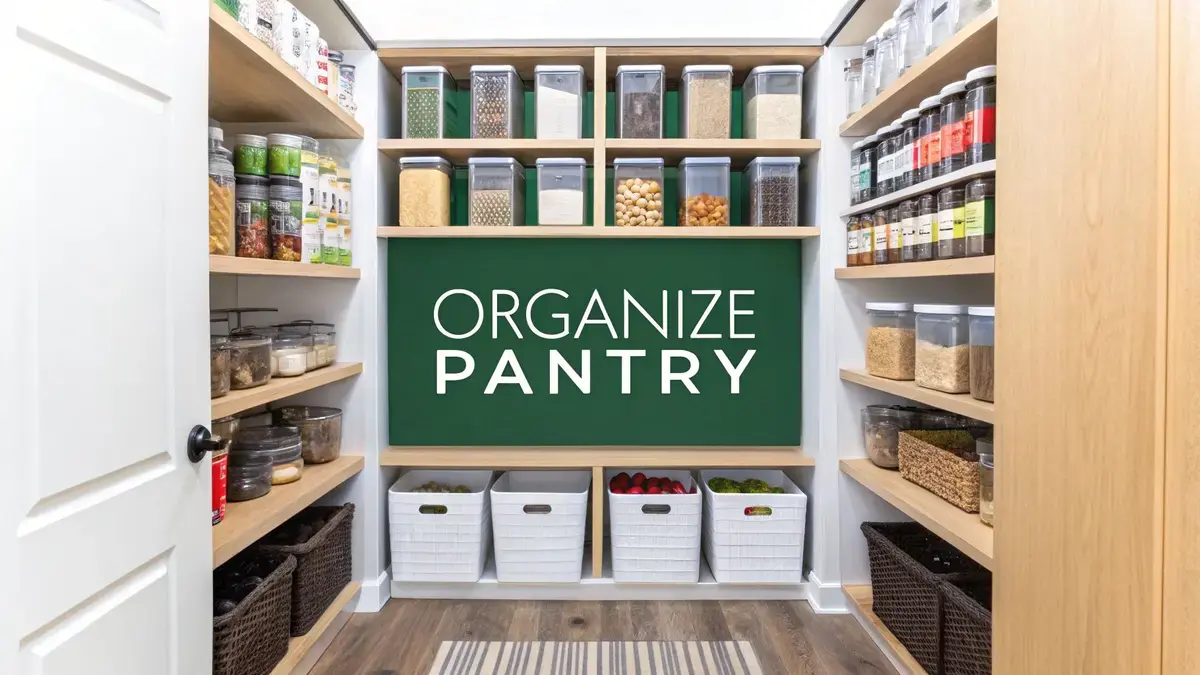 How to Organize Kitchen Pantry with Expert Tips