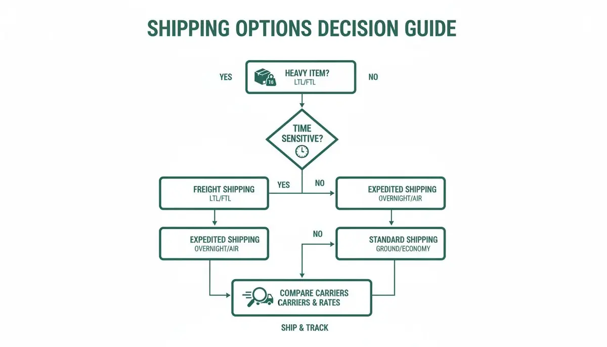 cheapest way to ship heavy items