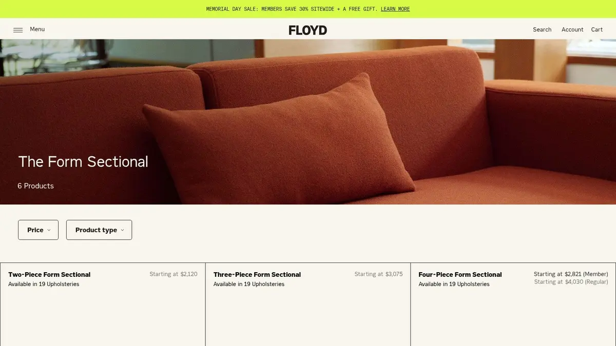 Floyd Sectional Sofa