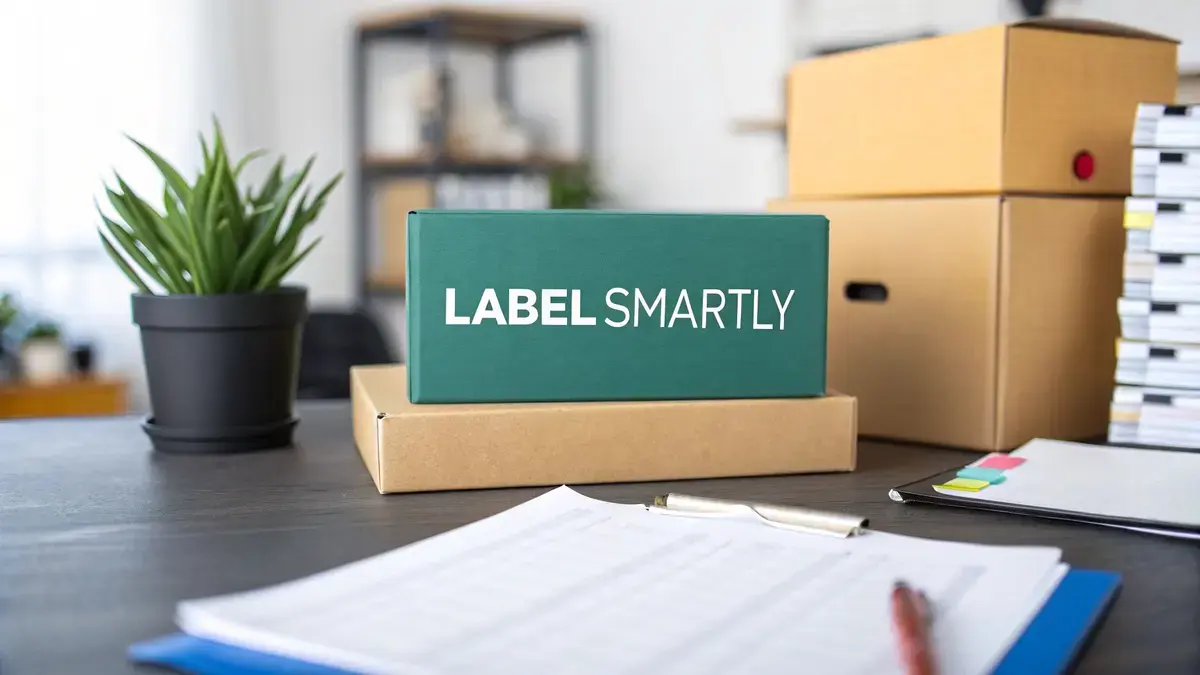 How to Label Boxes: Quick Organization Tips
