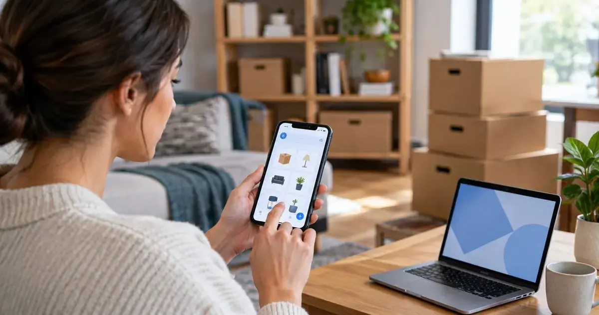 Home inventory app to storage account: track every box in 2026