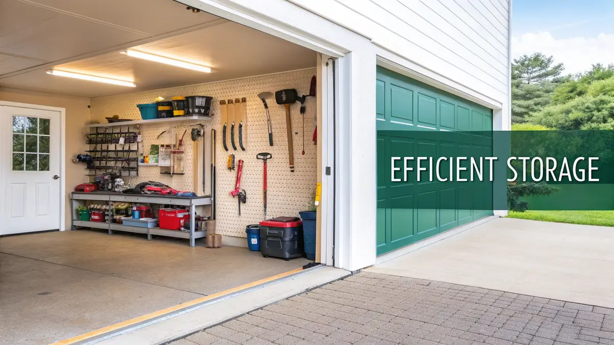 Organized Garage Space