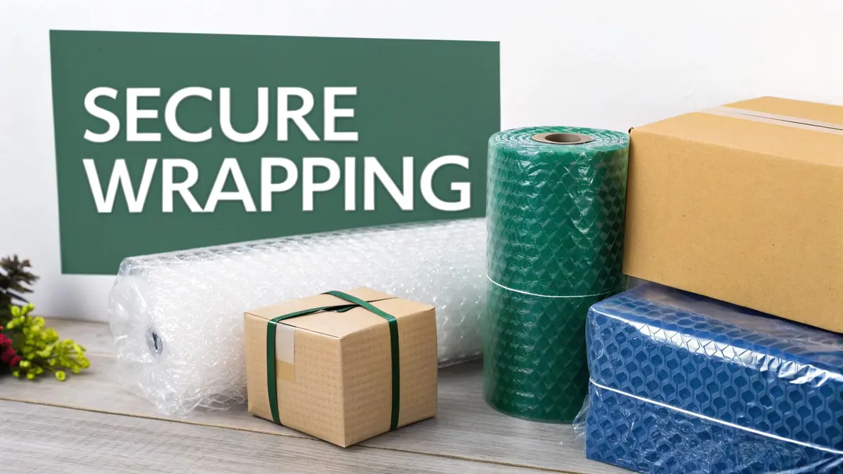 Items you already own can be repurposed as effective packing materials.