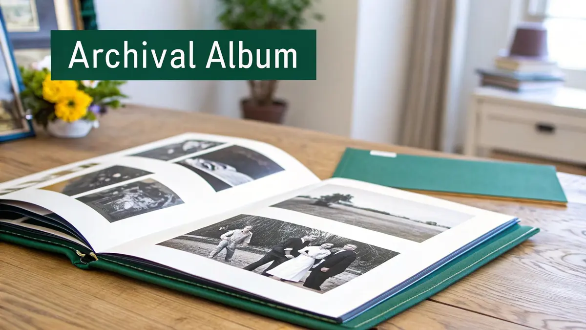 Photo Albums with Archival Pages