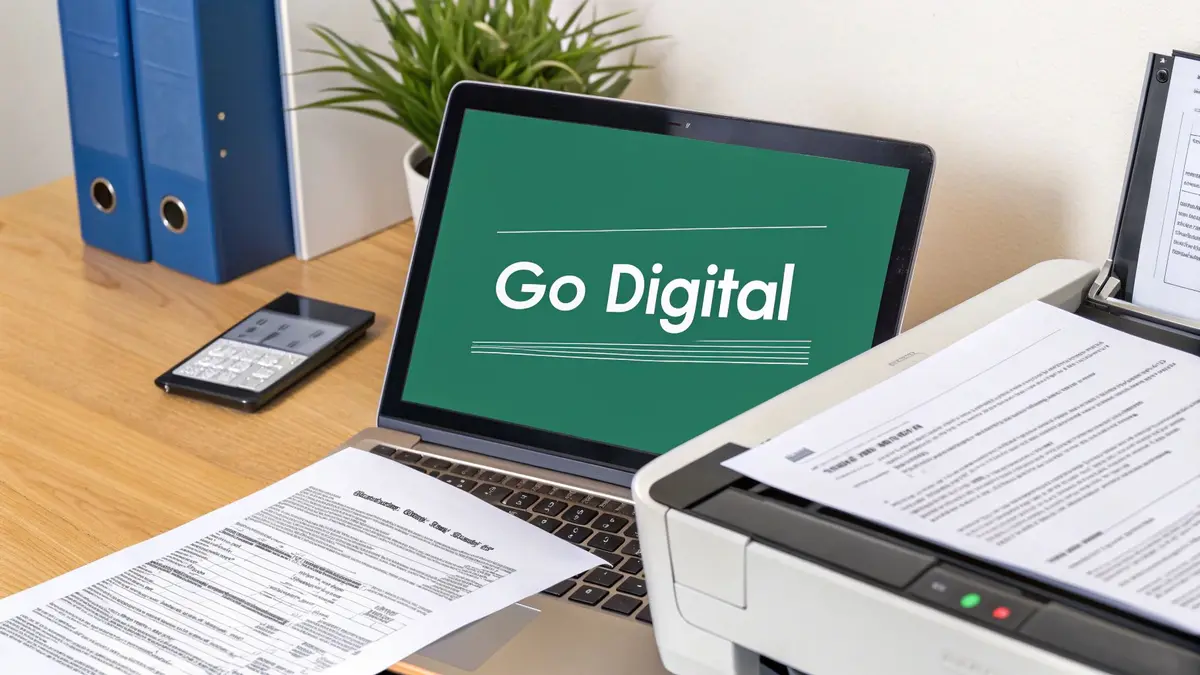 Transitioning to digital paperwork