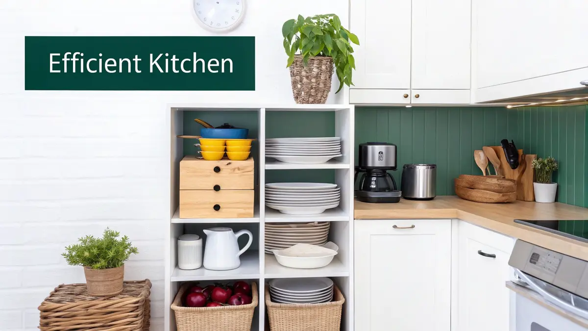 Woman Decluttering