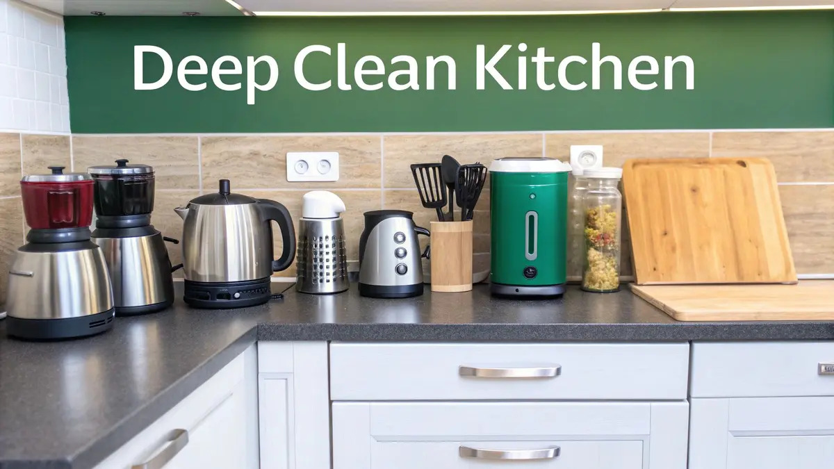 Deep Kitchen Cleaning