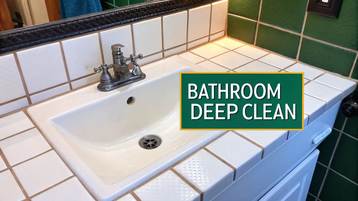 Bathroom Deep Clean