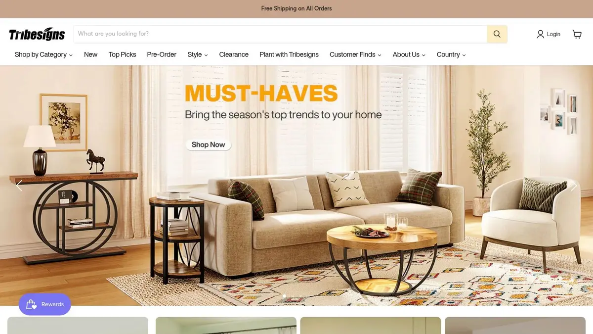 Tribesigns 6-Tier Bookshelf Room Divider