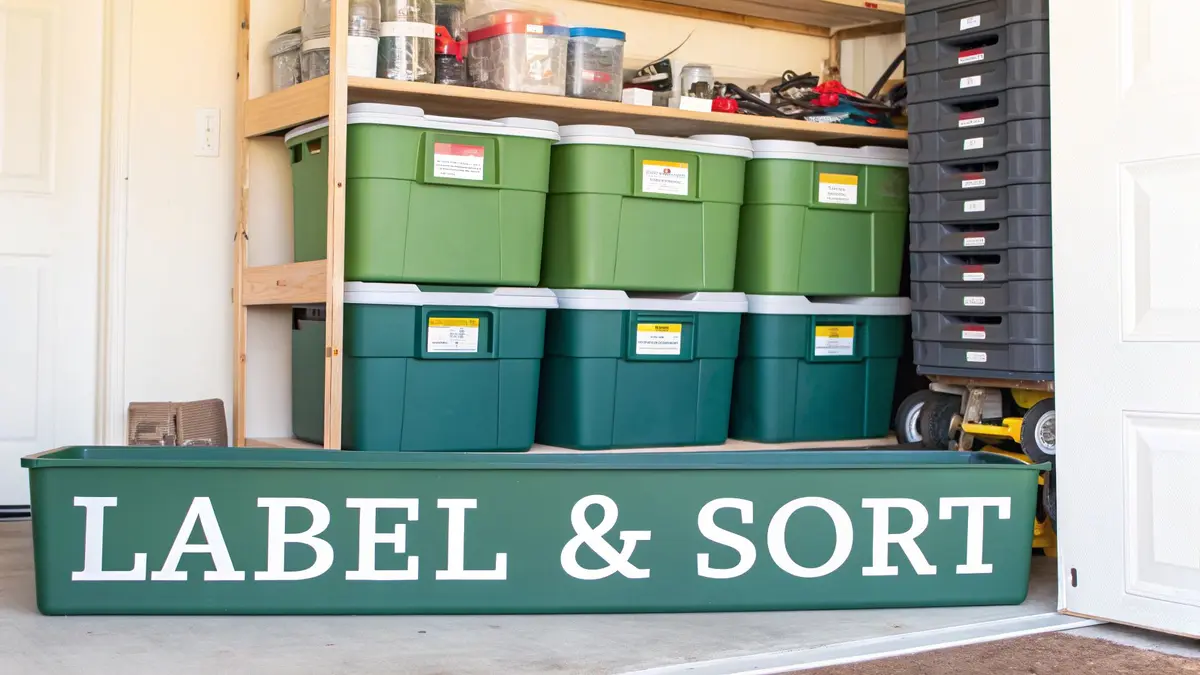Well-Organized Garage